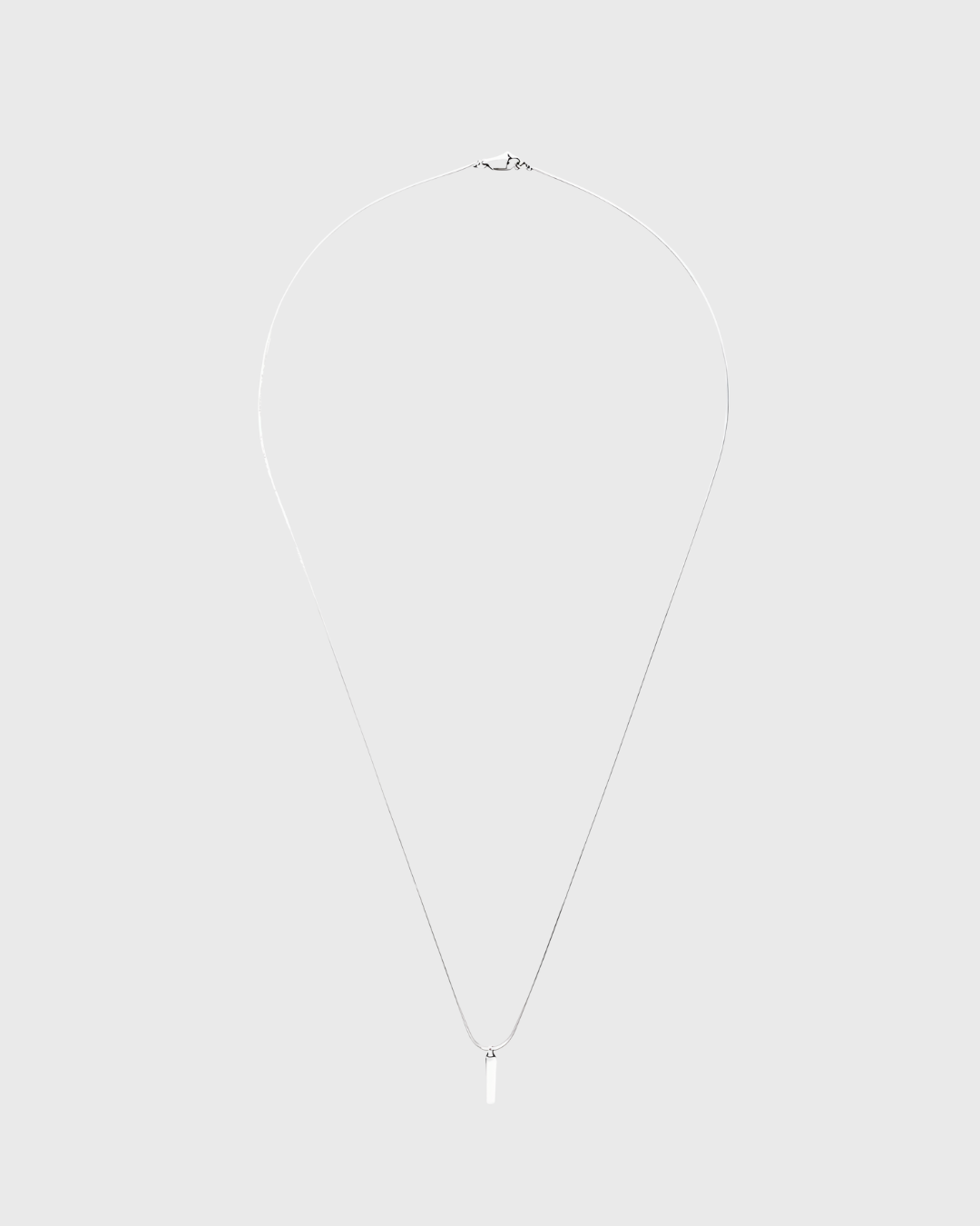 JAMES CLUB – SQUARE CHAIN PENDANT