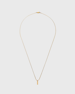 JAMES CLUB – SQUARE CHAIN PENDANT